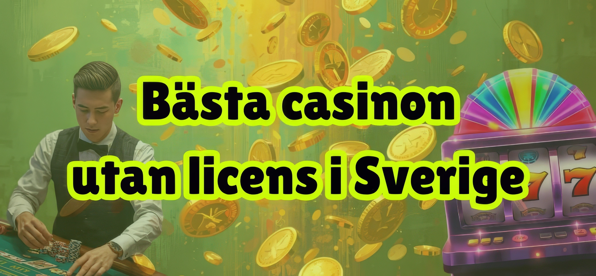 Toppval för bästa casinon utan svenska licensen 2026