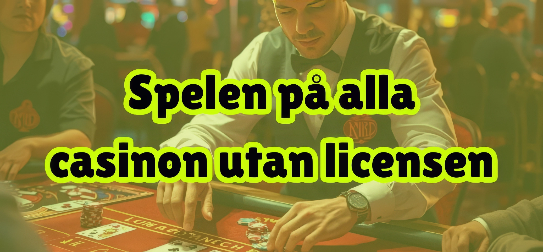 Spel hos casinon utan svensk licens